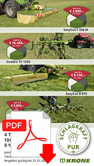 KRONE Herbstkonditionen