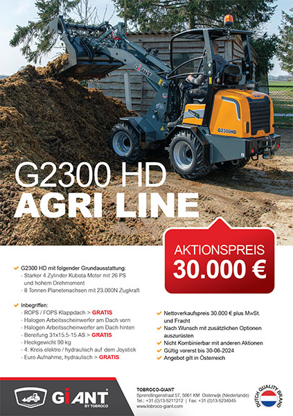 GiANT G2300 HD AGRI LINE